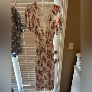 Floral wrap dress Azalosie